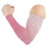 Abstract Pink Gradient Glitter Shiny Stars Lights Texture 1 Pair Cooling Sports Arm Sleeves, Cover Uv Sun Protection Warmer for Sports Men Women Running Golf Cycling Riding Jogging view 2