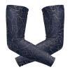 1 Pair Cooling Sports Arm Sleeves Cover Uv Sun Protection Warmer for Sports, Multi 6, 11.8"(W)x 19"(L) view 1
