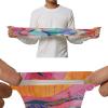 Abstract Bright Colorful Different Geometric Elements 1 Pair Cooling Sports Arm Sleeves, Cover Uv Sun Protection Warmer for Sports Men Women Running Golf Cycling Riding Jogging view 4