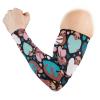 1 Pair Cooling Sports Arm Sleeves Cover Uv Sun Protection Warmer for Sports, Multi 12, 11.8"(W)x 19"(L) view 2