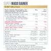 Dymatize Super Mass Gainer Gourmet Vanilla 2943g - Weight-Gainer Powder + Carbohydrates, BCAAs and Casein view 2