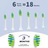 7AM2M Sonic Electric Toothbrush for Adults and Kids, One Charge for 90 Days, with 6 Brush Heads, 5 Modes with 2 Minutes Build in Smart Timer, Roman Column Handle Design (Pink) view 4