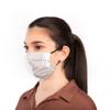 Habac Studio Pack of 5 Satin Silk Face Masks, Face Masks Washable UK, Reusable Face Mask, Mens Face Mask, Masks for Women, Silk Face Covering, Nose Wire, Adjustable, UK Seller (Greys) view 4