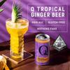 Q Mixers Tropical Ginger Beer, Premium Ginger Beer: Real Ingredients, 7.5 Fl oz, 24 Cans view 4
