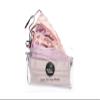 Habac Studio Pack of 5 Satin Silk Face Masks, Face Masks Washable UK, Reusable Face Mask, Mens Face Mask, Masks for Women, Silk Face Covering, Nose Wire, Adjustable, (Pinks) view 3