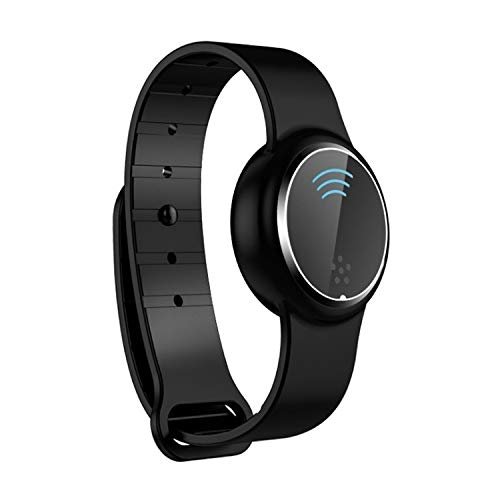 ZZjingli Ultrasonic Mosquito Repellent Electronic Mosquito Repellent Bracelet Outdoor Portable Watch Mosquito Repellent(Black) (Color : Black)