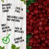 Healthy Future Freeze Dried Red Currant | Lyophilised Whole Fruit, Not Irradiated | 100% Natural, Vegan, Kosher | Free from Gluten, Sulphur, Preservatives, Added Sugar, GMO | 1 Pack of 500 g view 2
