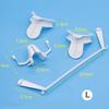 Autoclavable Dental Lip Cheek Retractor Oral Dry Field System Instruction Mouth Opener with Saliva Suction Tube Dentist Orthodontic Treatment Tongue Guard. (L) view 2
