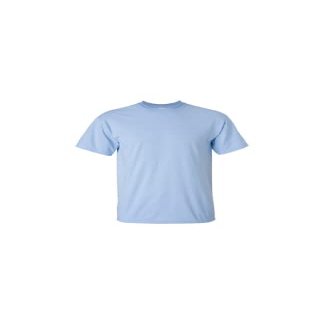 5.6 oz. 50/50 T-Shirt (G800), (Carolinablue, Large