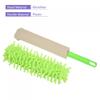 sourcing map Microfiber Duster for Cleaning Washable Double Sided Cleaning Brush Dusting Tool for Computer, Keyboard, Window, Furniture, Home, Kitchen, Office, Green view 3
