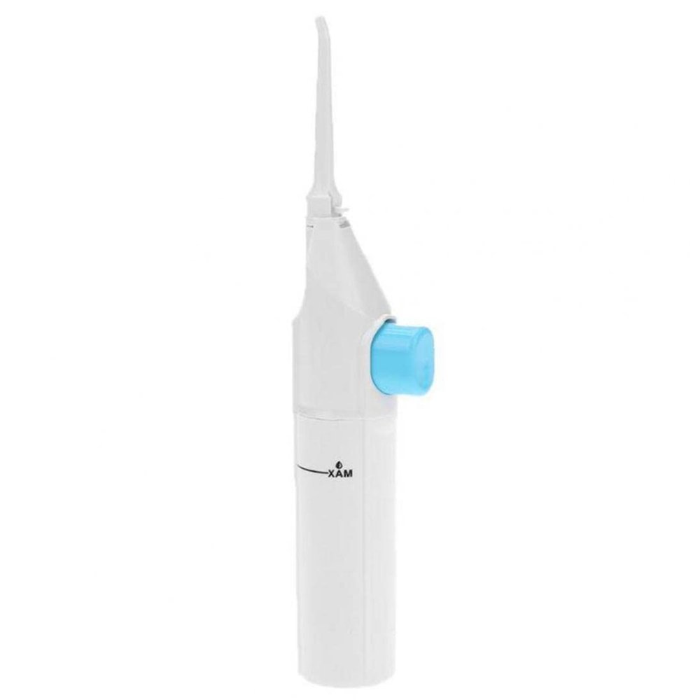 Water Flosser Cordless Portable Manual Jet Floss No Electricity or Batteries Needed Handheld Oral Irrigator for Home Travel Tooth Braces Care