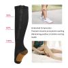Zipper Compression Socks, Nylon Open Toe Leg Shaping Socks for Women, for Leg Shaping and Slimming, Ankle Compression(L/XL-Black) view 3
