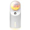 ZQDMYT Portable Spray Humidifier300ml Cool Mist Diffuser Mute HumidificationDream Projector and Warm Night LightCreative Gift view 1