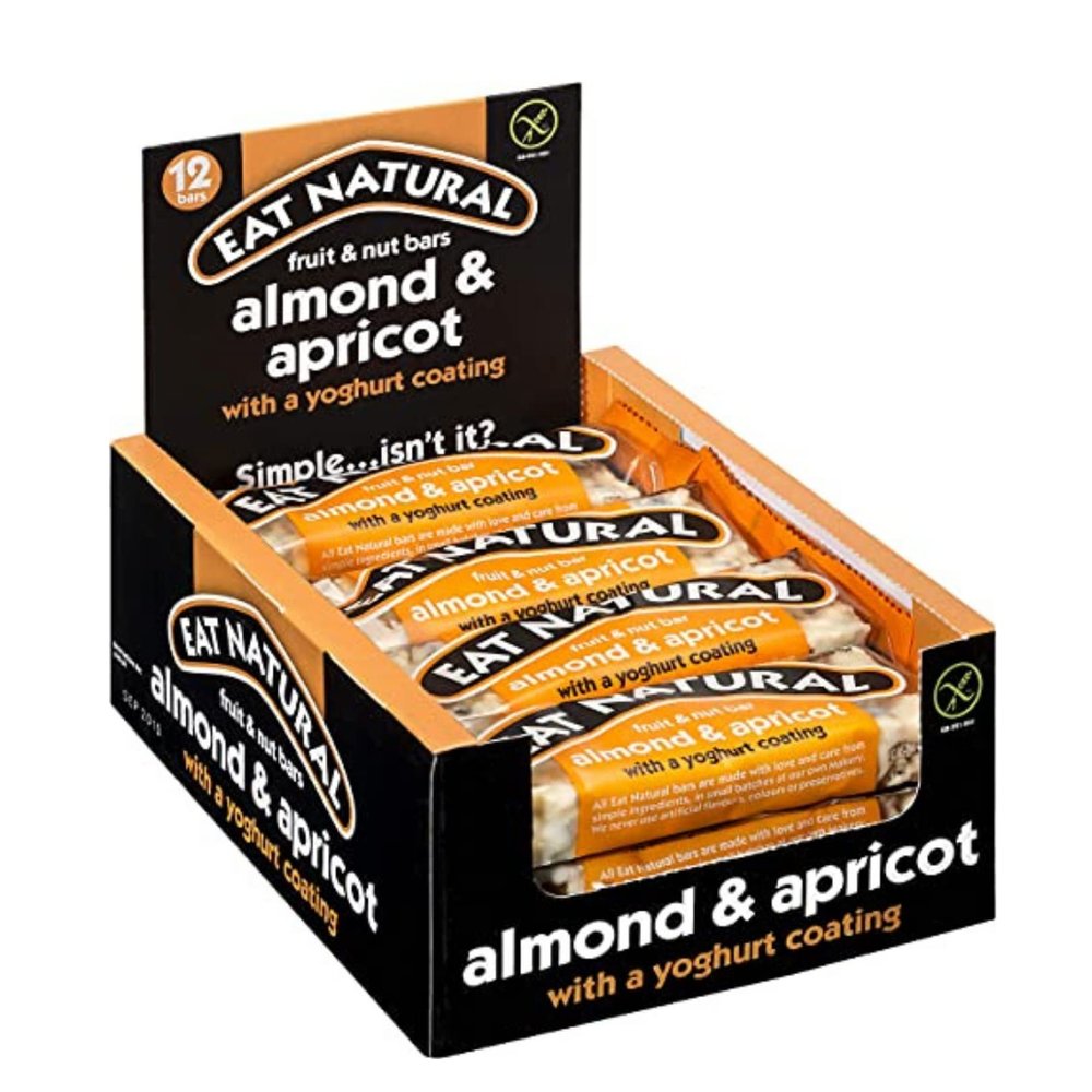 Eat Natural Almond & Apricot with a Yoghurt Coating 24 Bars