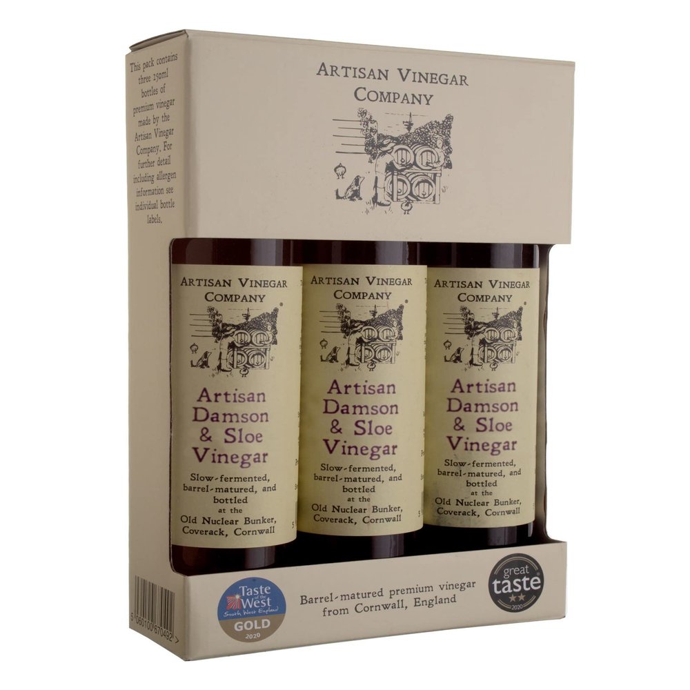 Artisan Damson & Sloe Vinegar - 3x250ml