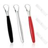 3 Pack Stainless Steel Tongue Scraper with Case, Dual Scraping Metal Tongue Cleaner for Adults, Tongue Scraper Brush Kit, Fight Bad Breath, for Healthy Oral Care (Silver, Red, Black) view 1