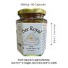 Bee Royal - 500mg Fresh Royal Jelly Capsules - 90 Capsules of 100% Fresh Queen's Jelly NOT Freeze Dried Extract - Supports Immune System, Fertility, Energy Management, Reduces Tiredness & Fatigue view 4