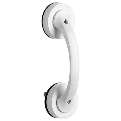 Tubayia Suction Grip Aid Handle Toilet Bathroom Safe Grab Rail Elderly Seniors Disabled Children for Shower (White)