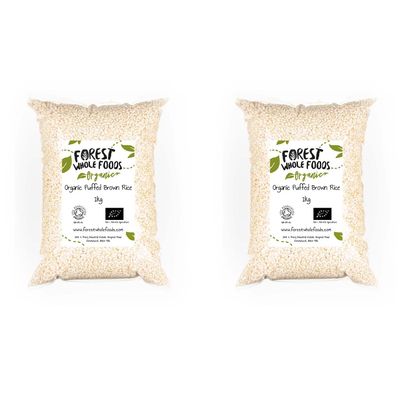 Organic Puffed Brown Rice - Forest Whole Foods (2kg)