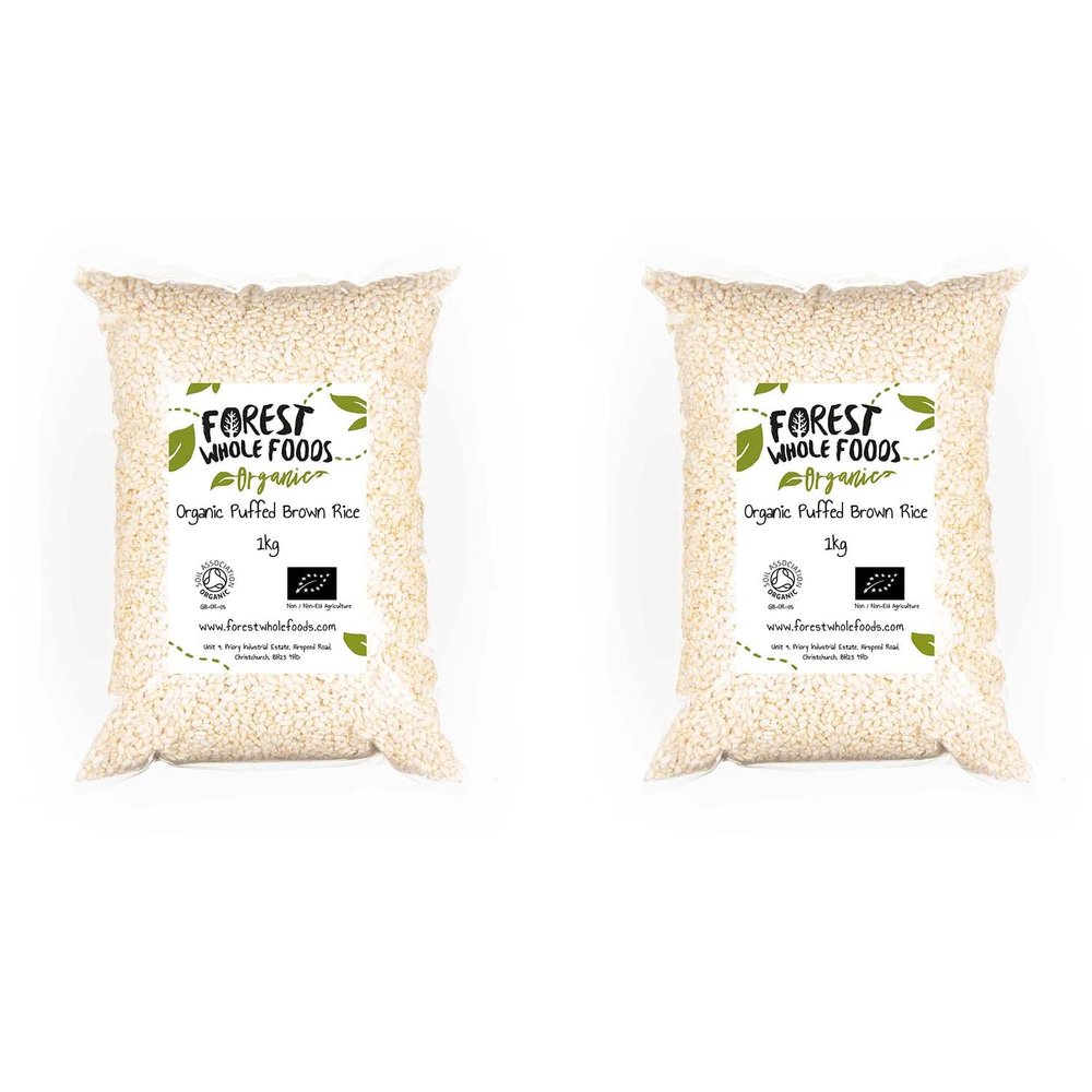 Organic Puffed Brown Rice - Forest Whole Foods (2kg)
