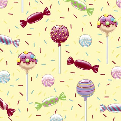 20 Napkins Sugar Sweet Treats | Sweets | Lollies | Table Decoration 33 x 33 cm