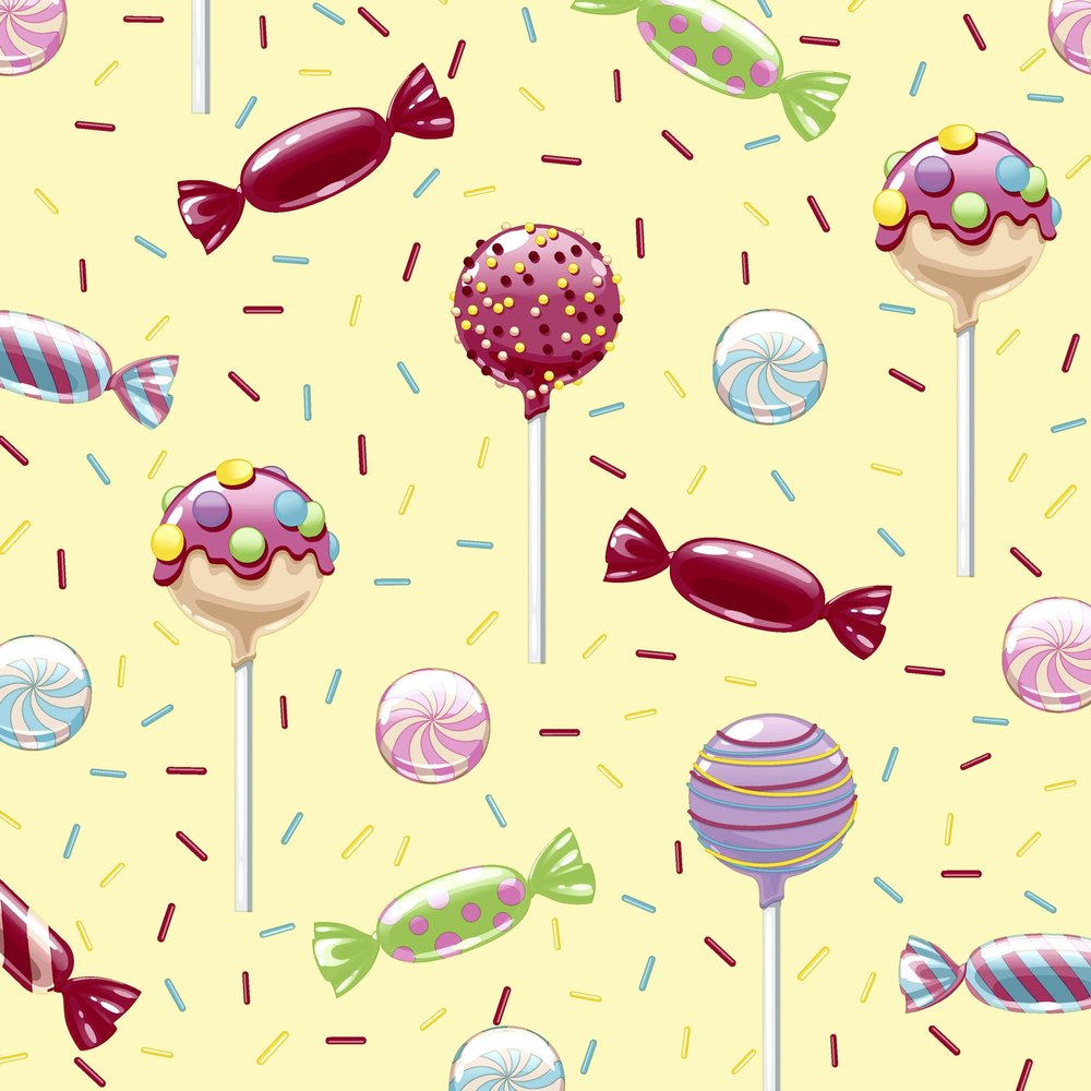 20 Napkins Sugar Sweet Treats | Sweets | Lollies | Table Decoration 33 x 33 cm