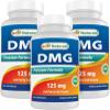 Best Naturals DMG 125 mg 120 Capsules (120 Count (Pack of 3)) view 1