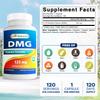 Best Naturals DMG 125 mg 120 Capsules (120 Count (Pack of 3)) view 2