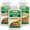 Best Naturals Dandelion Root 520 mg 250 Capsules (250 Count (Pack of 3)) view 1