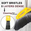 Soft Bristles Broom Indoor Angle Broom with Long Handle Soft Floor Sweeping Brooms Kitchen Broom view 3