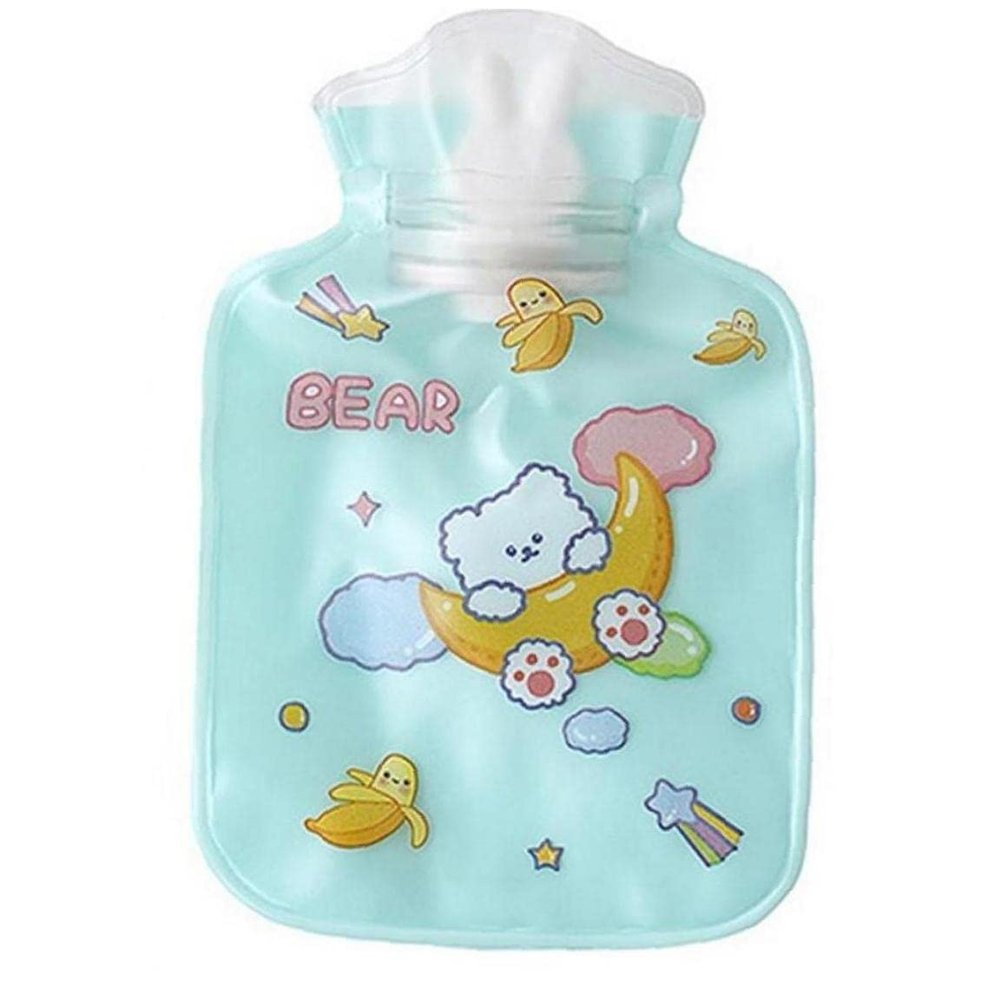 PiniceCore 1pc Hot Water Bottle Warm Water Bag Hand Warmer Cartoon Mini Hot Water Bottle Used to Relieve