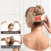DZQUY Double Chin Straps Bandage Advanced V-Line Facial Slimming Strap for Men Women Contour Tightening & Firming Bandage Face Slimmer Shaper,Black,3XL view 4