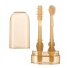Infant Toothbrush 360 Degree Cleaning Dental Care Portable Baby Tongue Brush Toothbrush Kit for Baby Boys GirlsChristmas/Birthday Gifts view 1