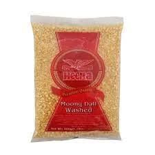 Heera Moong Dal Washed 500g (Pack of 1) Healthy Plant-Based Protein And Easy To Digest - One Of The Most Popular Ingredients In Traditional Indian Cuisine Can Be Used In Variety Of Dishes