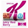 Kelloggs Special K Milk Chocolate Bars 6X20g | Dark Chocolate Bars 6X21.5g | Juicy Red Berry Bars 6X21.5g - New Increased Pack Size view 4