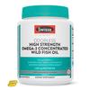 Wild Fish Oil Omega 3 - EPA DHA Fish Oil Supplements - Burpless & Odorless - Helps Support Brain, Eye and Heart Health - High Strength 1500 mg Omega 3 Supplement - 400 Softgel Pills view 1