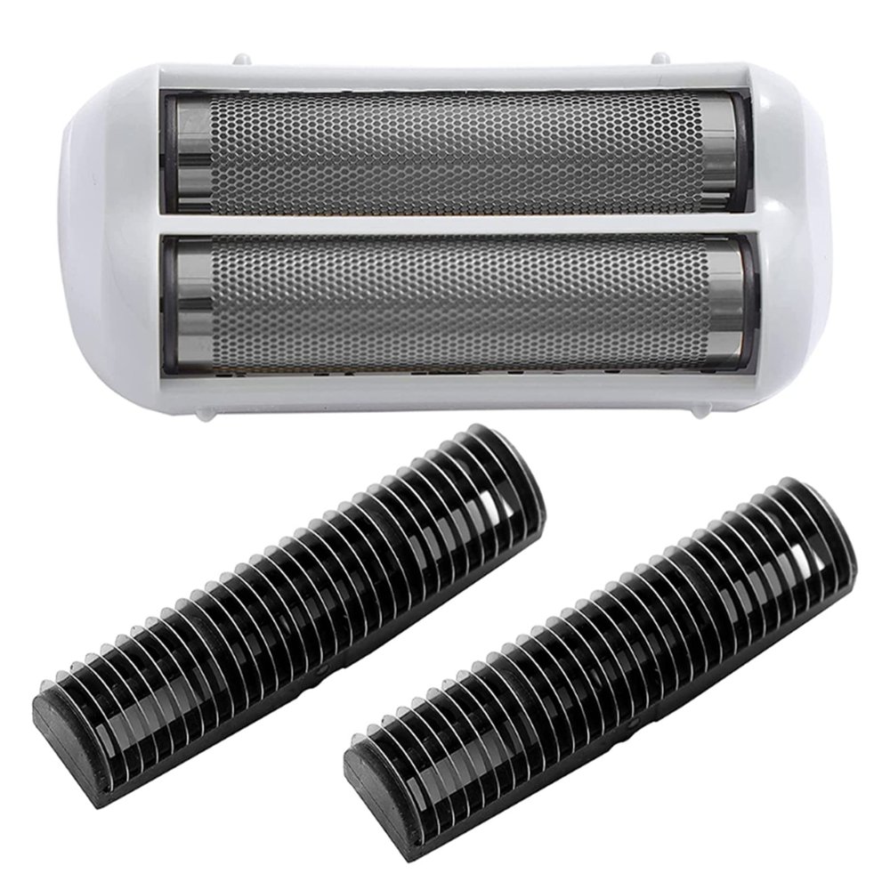Spryaut Replacement Outer Foil and Inner Blade for Andis 17150 (TS-1) / 17155 / ProFoil Lithium Plus / 17260 (TS-2) / 17160/17280 / 17285 Electric Shaver - Men's Razor Trimmer Kits (SetSilver)