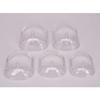 5 Sizes Goatee Beard Shaper, Set of 5 Goatee Template for Men, Fits All Face Shape, Give Perfect Symmetric Goatee Beard at Home, Saves Time (Transparent Goatee) view 3