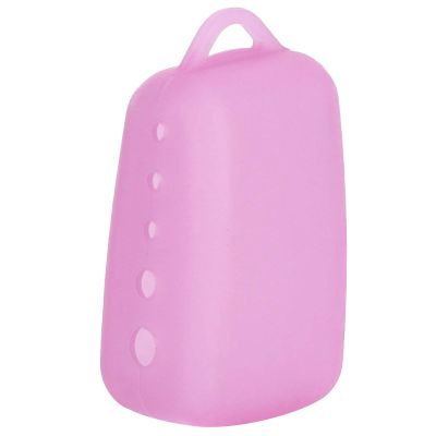 Cyrank Silicone Toothbrush Cover Travel, Toothbrush Cover Portable Travel Toothbrush Covers Toothbrush Head Protectors for Home(Pink)