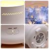 100ML Essential Oil Diffuser Mini Humidifiers, 2 Mist Modes and Auto Shut-Off, Silence Night Light for Bedroom,Baby Room,Spa (Hydrangea-Blue) view 4