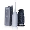 BIDOO Universal Portable Bidet Bottle with Soft Silicone Nozzle, Leak-Proof Cap & Nylon Pouch Compact Reusable Hygiene Hand Bidet for Travel, Elder Ease, New Moms & Pre/Post-Intimacy - Pebble view 2