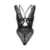 Cocila Sexy Lingerie Bodysuit for Women Plus Size Lace Teddy Mini Babydoll Bodysuit One Piece Mesh Sheer Lingerie Underwear Sleepwear S-3XL view 4
