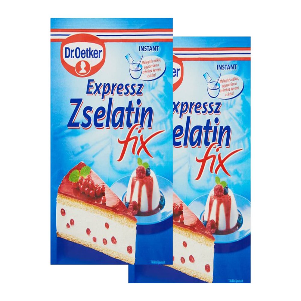 Dr. Oetker Express Gelatine Fix 20 g, Pack of 2