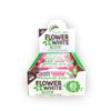 Flower & White Chocolate Dipped Strawberry Vegan Meringue Bars 15 Pack | Plant-Based Chocolate Bar, Low-Calorie Snack, Gluten-Free | Under 100 Calories Per Bar, Natural Flavours | (15 x 20g) view 1