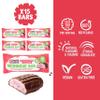 Flower & White Chocolate Dipped Strawberry Vegan Meringue Bars 15 Pack | Plant-Based Chocolate Bar, Low-Calorie Snack, Gluten-Free | Under 100 Calories Per Bar, Natural Flavours | (15 x 20g) view 2