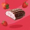 Flower & White Chocolate Dipped Strawberry Vegan Meringue Bars 15 Pack | Plant-Based Chocolate Bar, Low-Calorie Snack, Gluten-Free | Under 100 Calories Per Bar, Natural Flavours | (15 x 20g) view 4