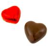 50 Chocolate Hearts  Red Foil Wrapped Valentines Chocolate Hearts Love Heart Chocolates | Wedding Favour Chocolates view 3