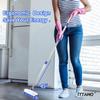 ITTAHO Multi-Use Floor Scrub Brush with Long Handle, Extendable Grout Cleaner Brush, Adjustable Floor Cleaning Brush with Small Deep Cleaning Brush Set for Tile, Floor, Deck, Patio,Garage,Kitchen view 3