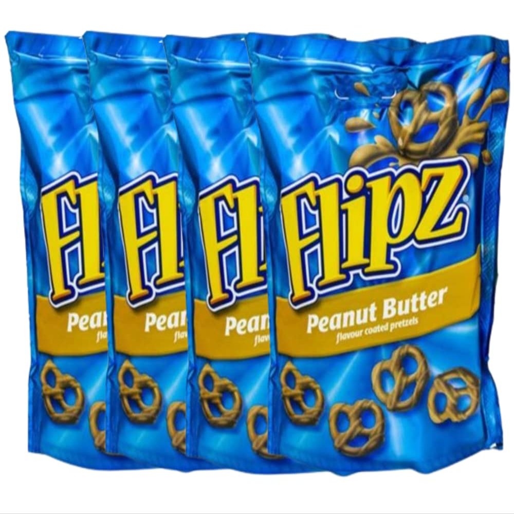 Flipz Peanut Butter 90g - Pack of 4