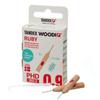 Tandex Woodi 6 Interdental Brushes - Ruby PHD 0.9 ISO 2 - Pack of 1 view 1